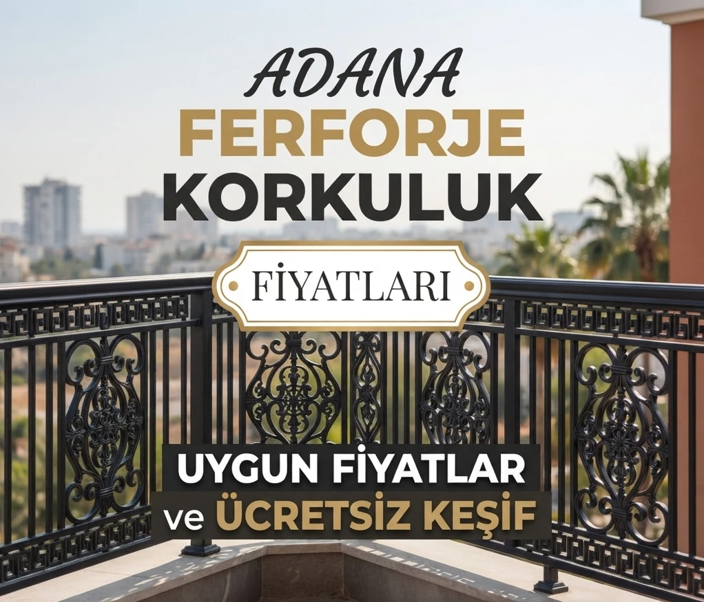 Adana Ferforje Korkuluk Fiyatları ait görsel
