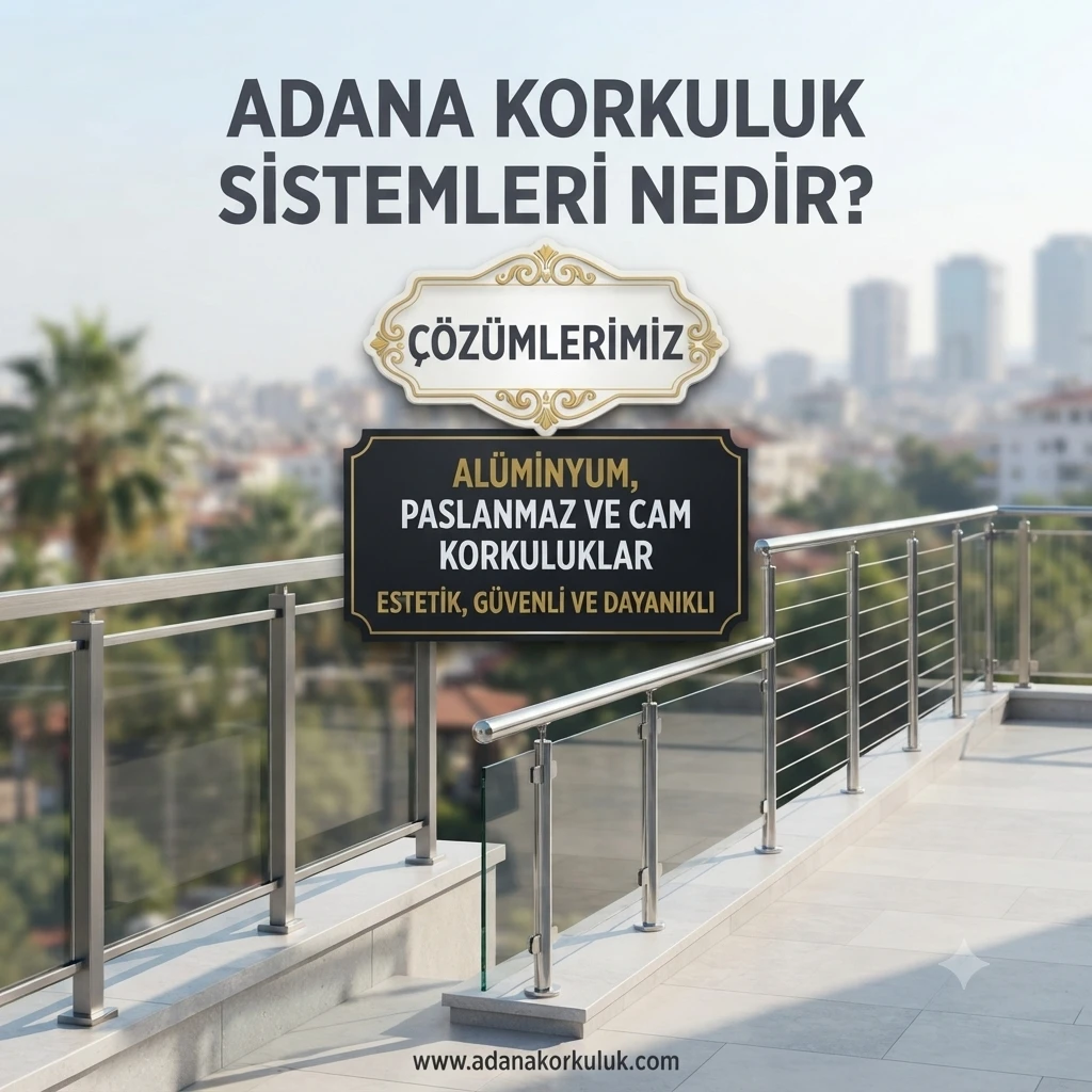 Adana Korkuluk Sistemleri Nedir? ait görsel