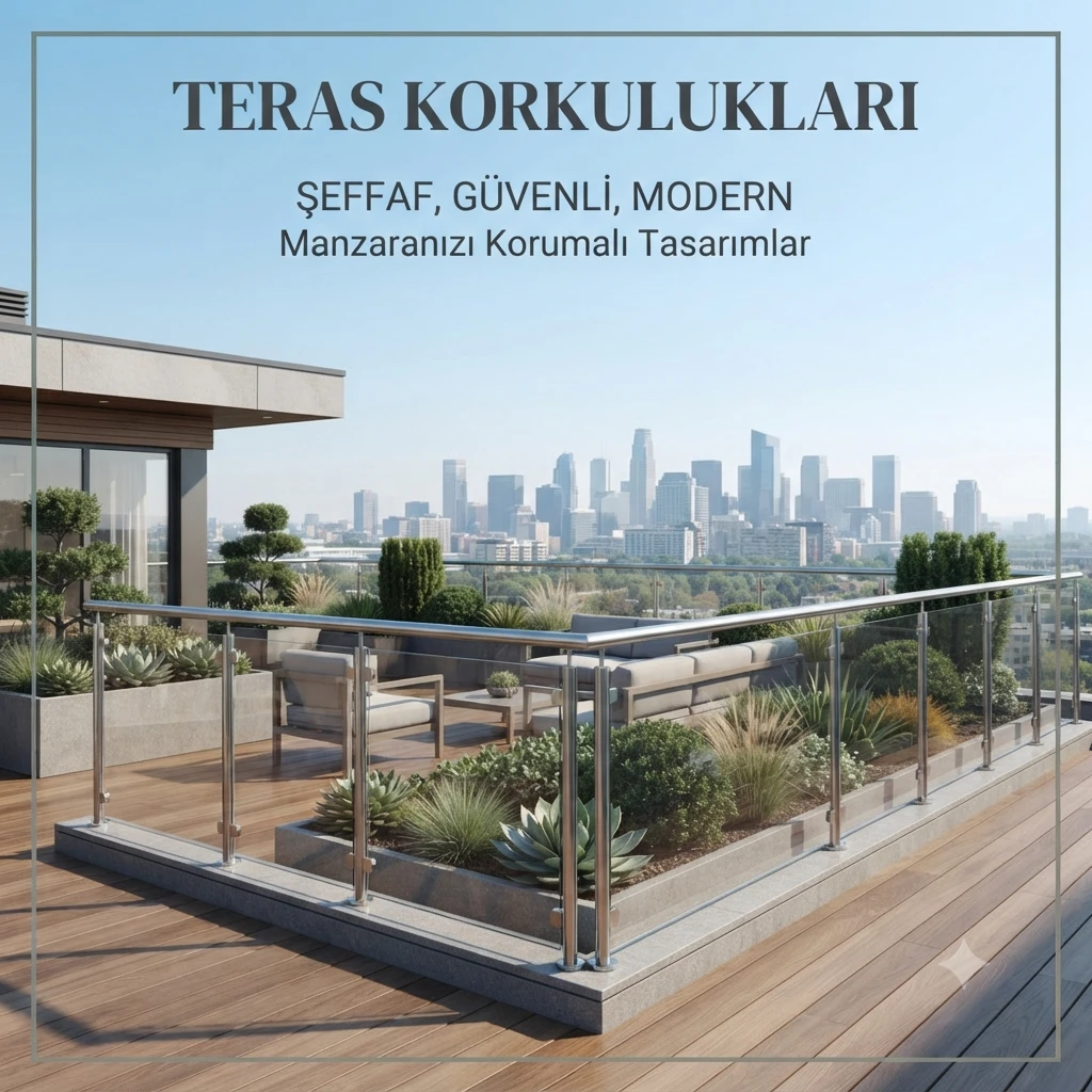 hizmet görseli: Teras Korkulukları